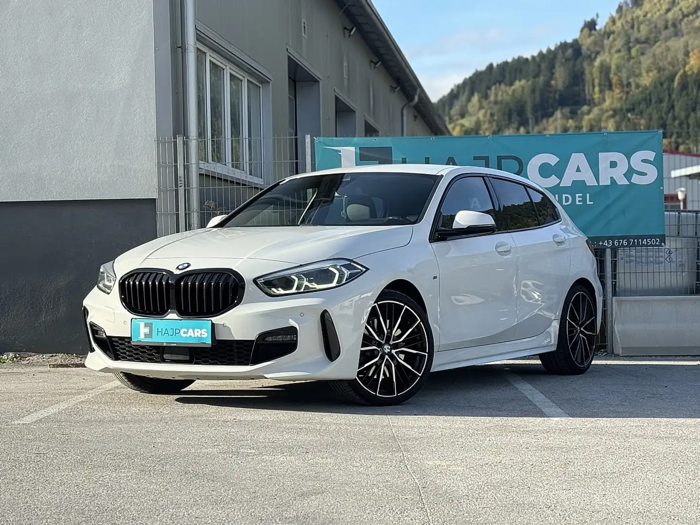 BMW 120 d xDrive Aut. / Garantie !! Blanc - 1