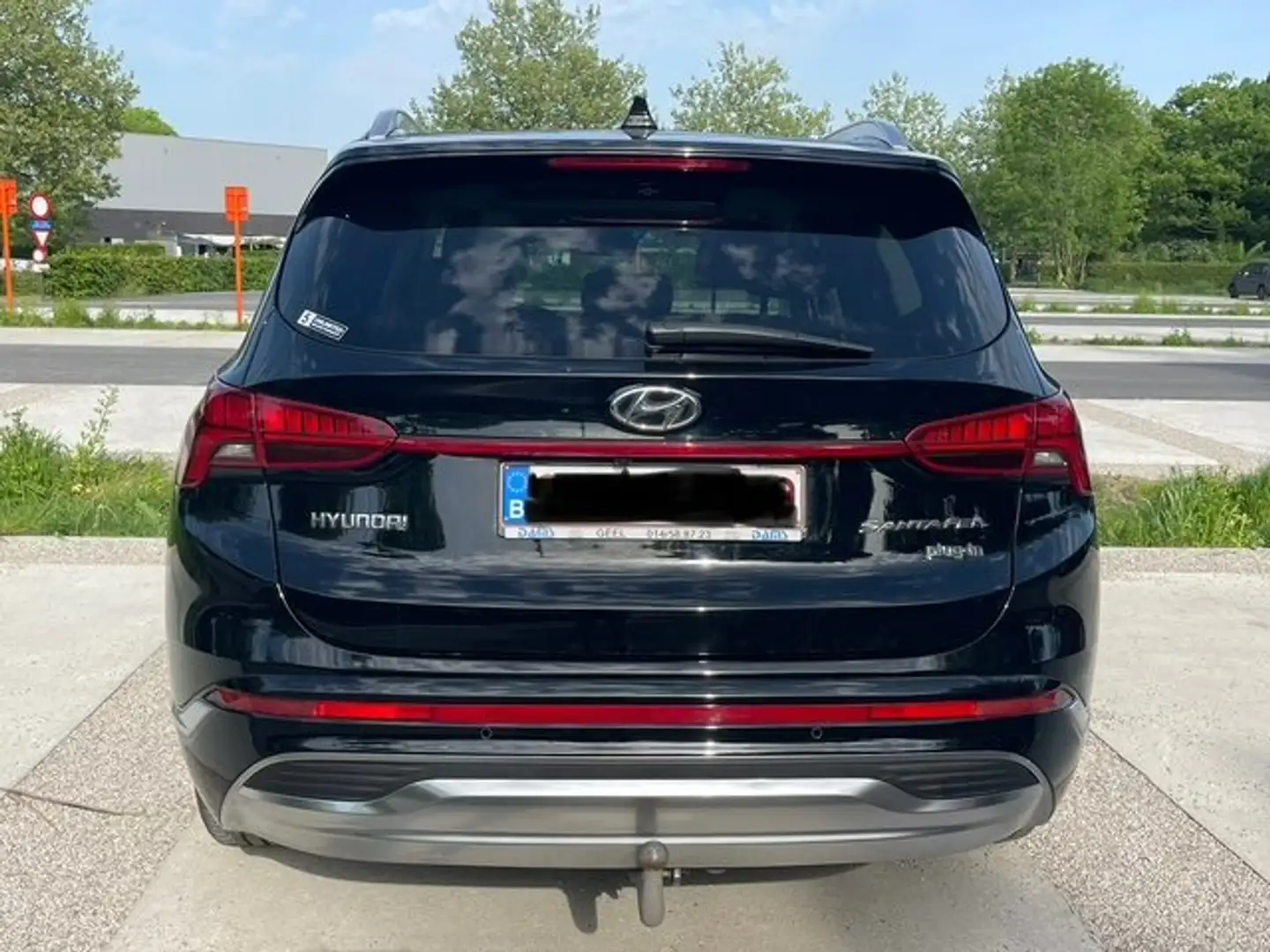 Hyundai SANTA FE SANTA FE 1.6 Plugin-Hybrid 4WD SS Sensation Luxury Zwart - 2