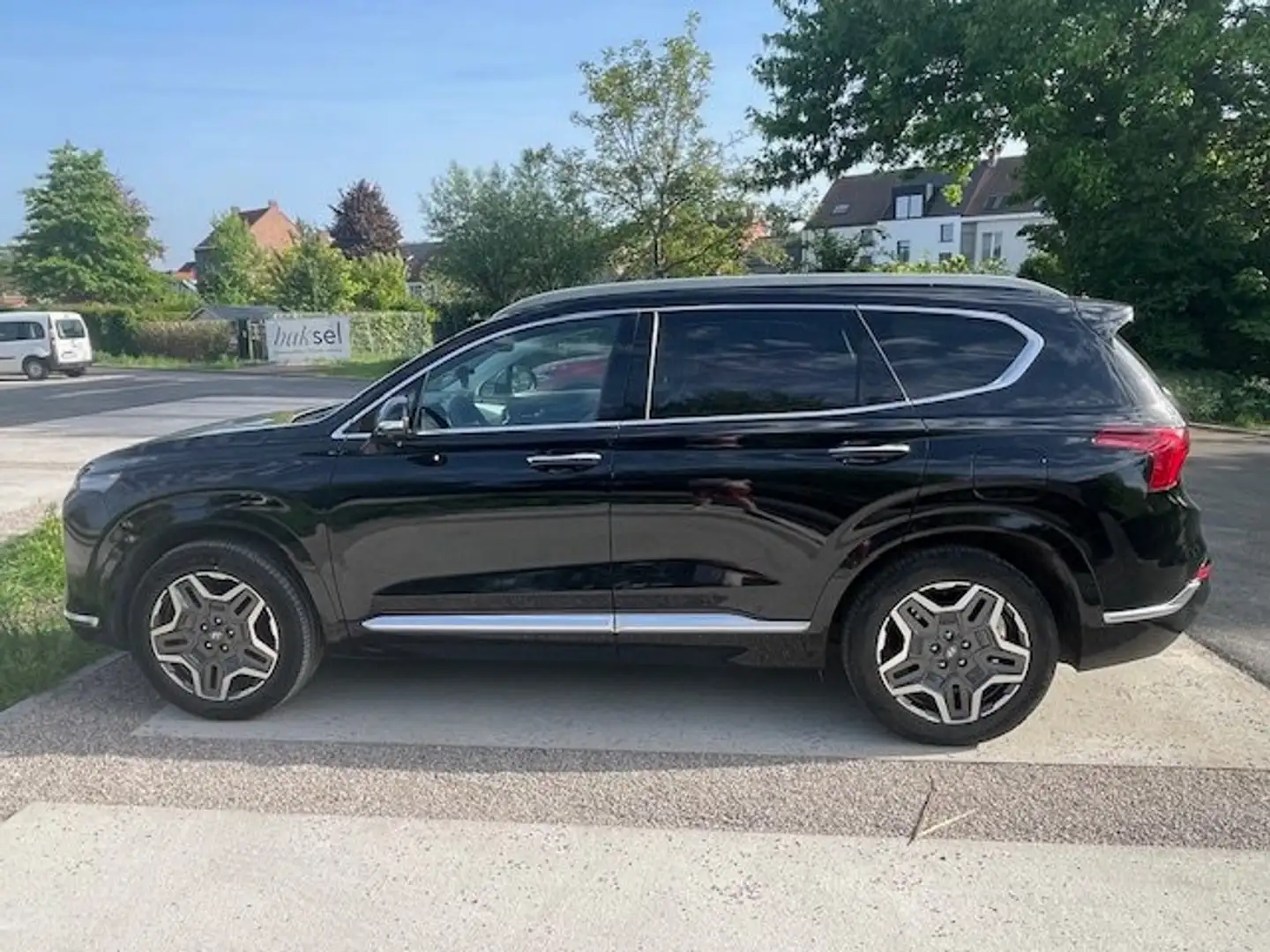 Hyundai SANTA FE SANTA FE 1.6 Plugin-Hybrid 4WD SS Sensation Luxury Zwart - 1