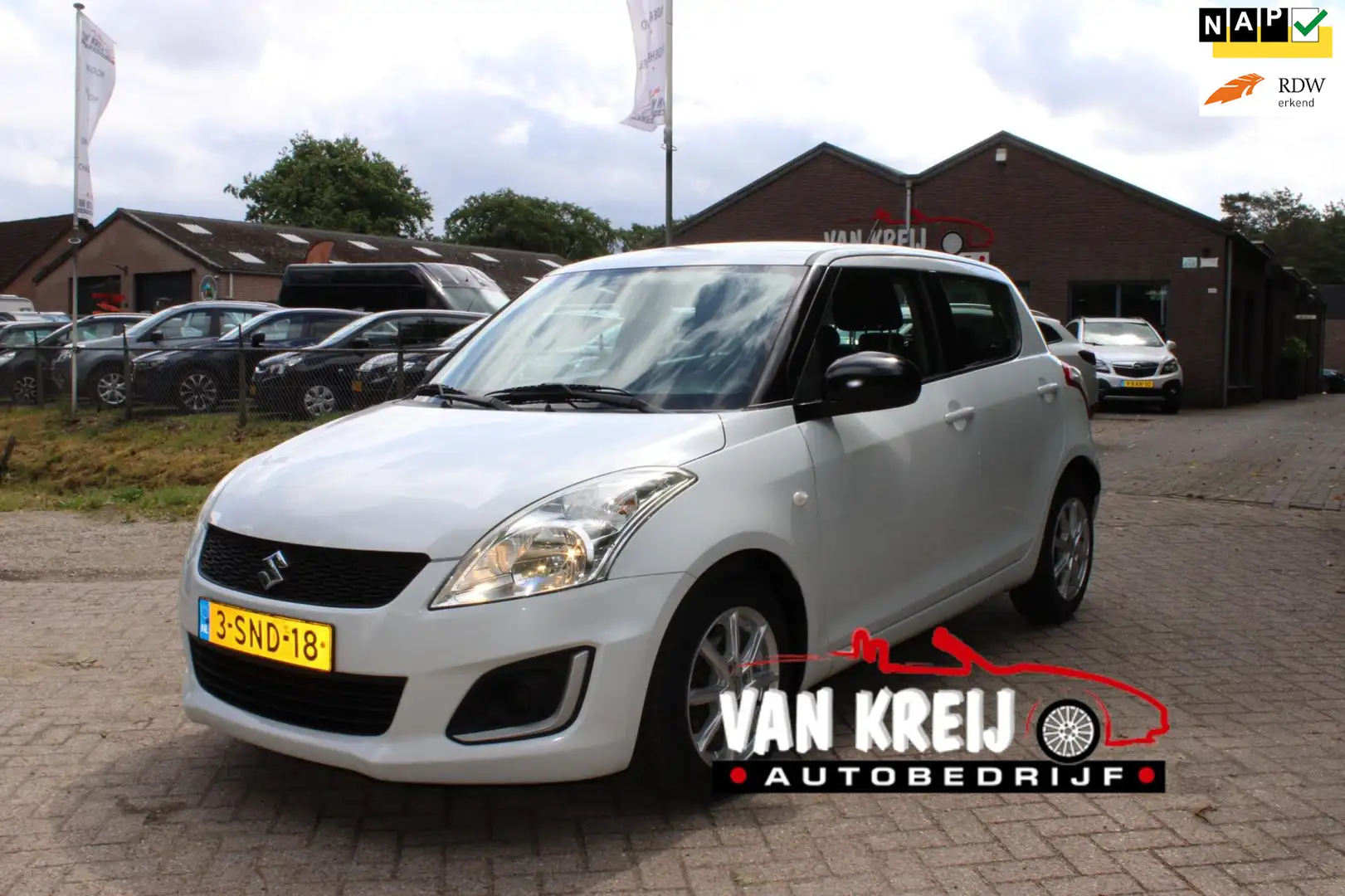 Suzuki Swift 1.2 Comfort, Automaat, Airco, Lmv, Stoelverw. Nap Blanc - 1