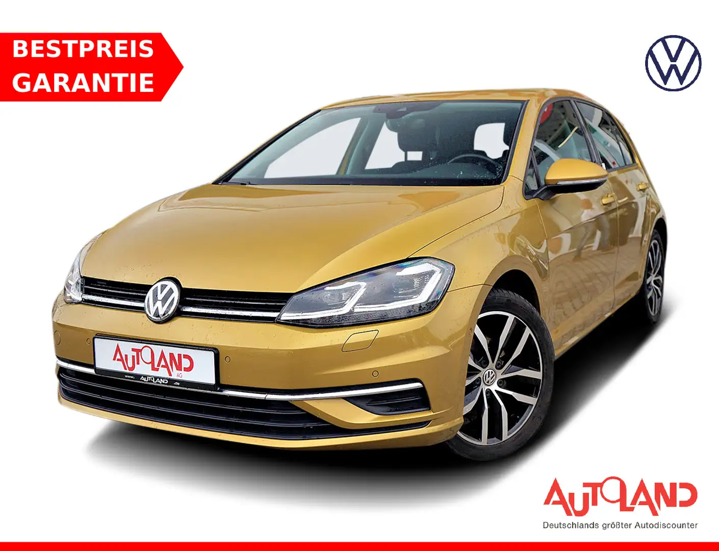 Volkswagen Golf VII 1.5 TSI DSG Sound LED Navi Dynaudio DAB Gold - 1