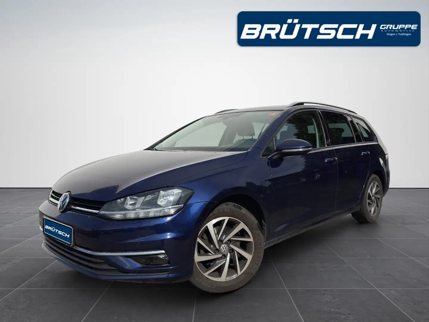 Volkswagen Golf Variant Golf VII Variant 1.6 TDI Sound KLIMA / NAVI / AHK Blau - 1