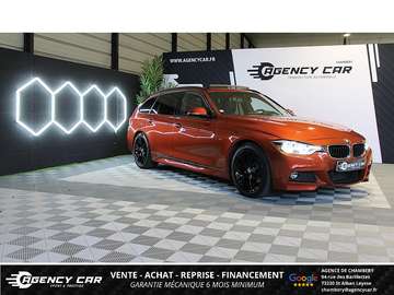 318d Touring M Sport Ultimate - BVA  f31 - CAMERA 360 - CARPLAY- TOIT OUVRANT - SIEGES CHAUFFANTS