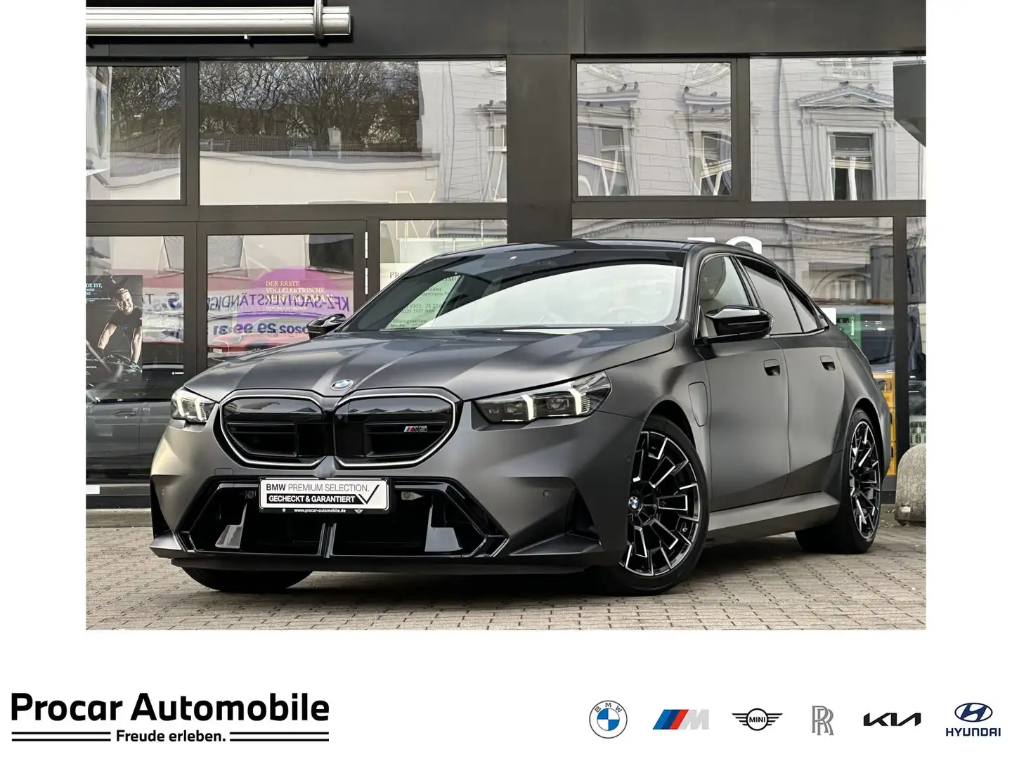 BMW M5 Limousine DA Prof PA Prof Pano B&W HuD Lhz Grau - 1