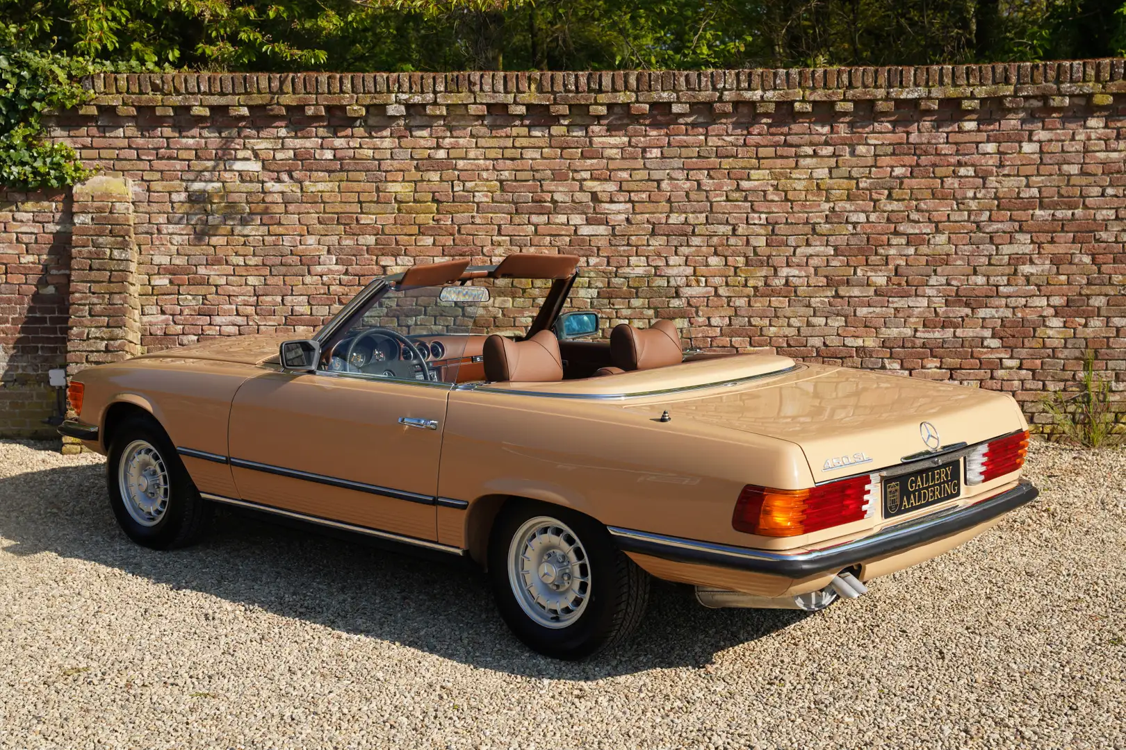 Mercedes-Benz SL 450 European specifications (headlights and bumpers), Beige - 2