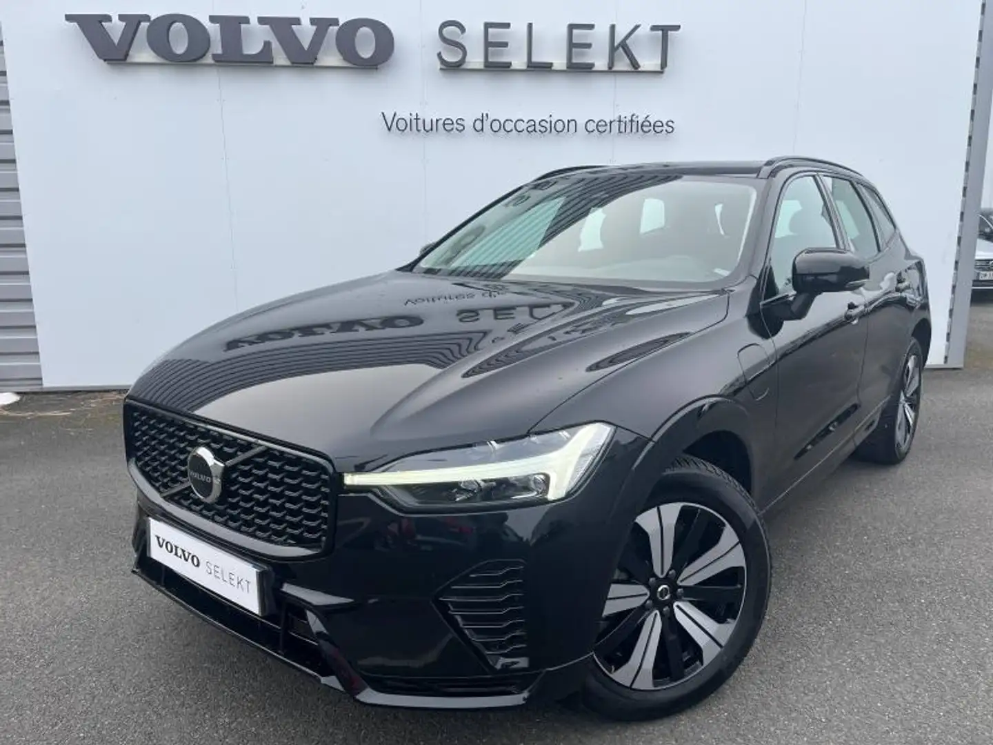 Volvo XC60 T6 AWD 253 + 145ch Plus Style Dark Geartronic Noir - 1