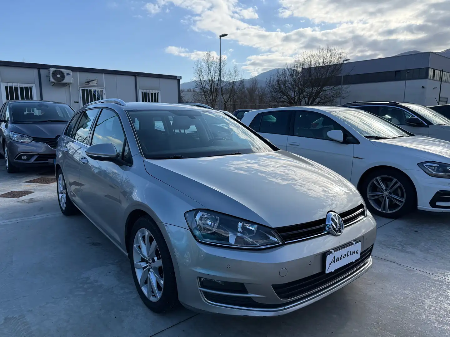 Volkswagen Golf Variant 1,6 tdi 105cv -HIGHLINE- UNICOPROPRIETARIO Grigio - 2