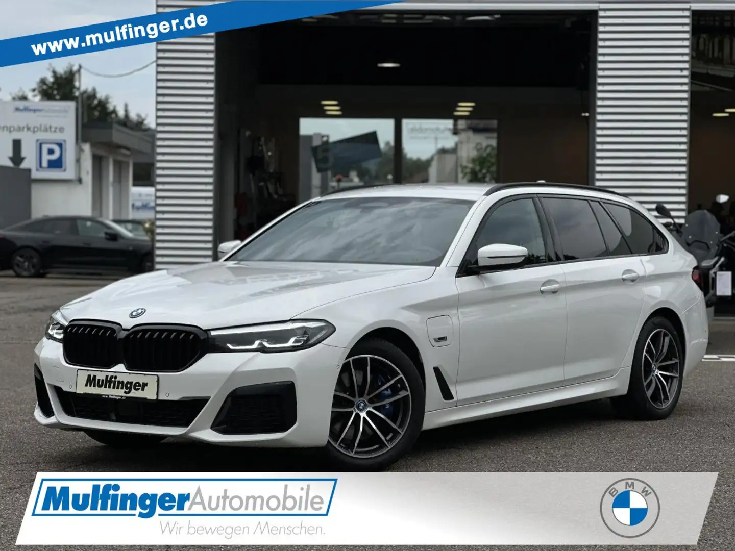 BMW 530 e T. M Sport HUD ACC Kamera LiveProf.DAB AHK Weiß - 1