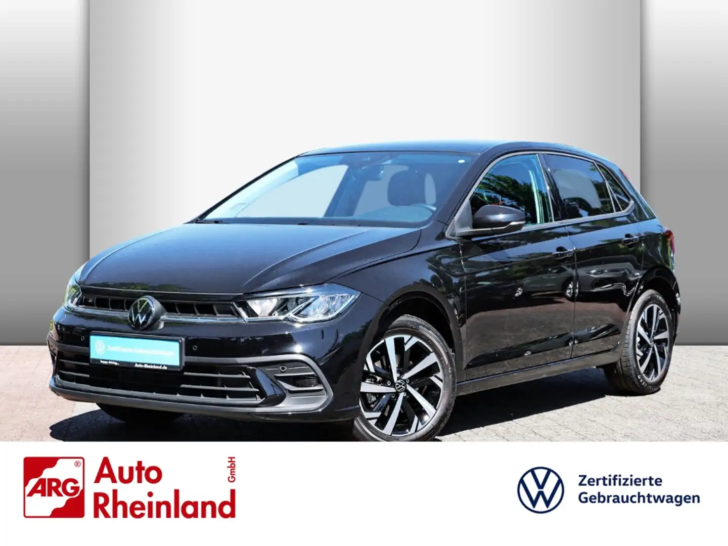 Volkswagen Polo Life 1.0 TSI OPF DSG PANO/AHK/LED/NAVI/PDC Schwarz - 1