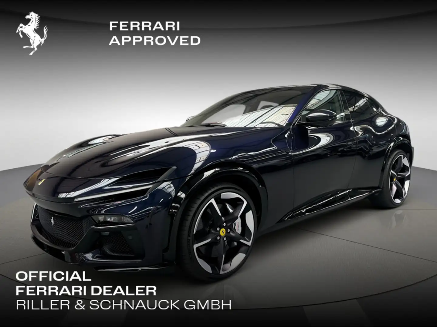 Ferrari Purosangue *Blu America-Nero Ext. Details**Low Mileage* Bleu - 1
