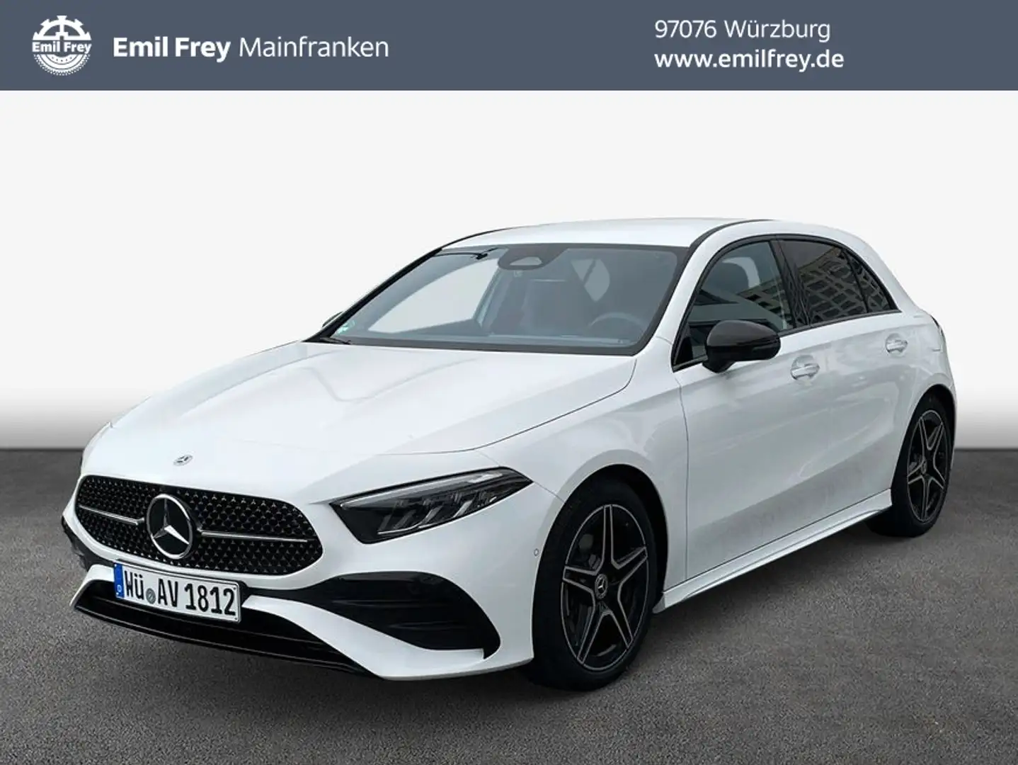 Mercedes-Benz A 180 A-Klasse Biały - 1
