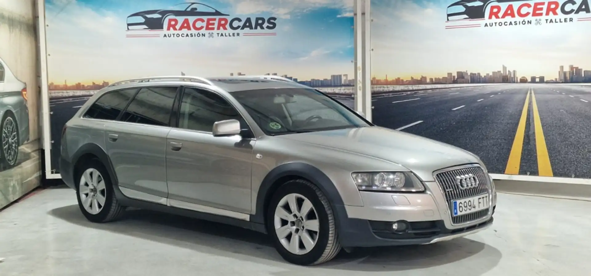 Audi A6 allroad 2.7TDI Tiptronic DPF Gris - 1