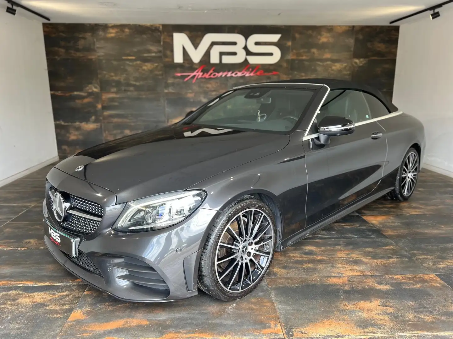 Mercedes-Benz C 220 *AUTO *TVA *BEAM *BURMESTER *LED INT *CAMERA 360 Gris - 1
