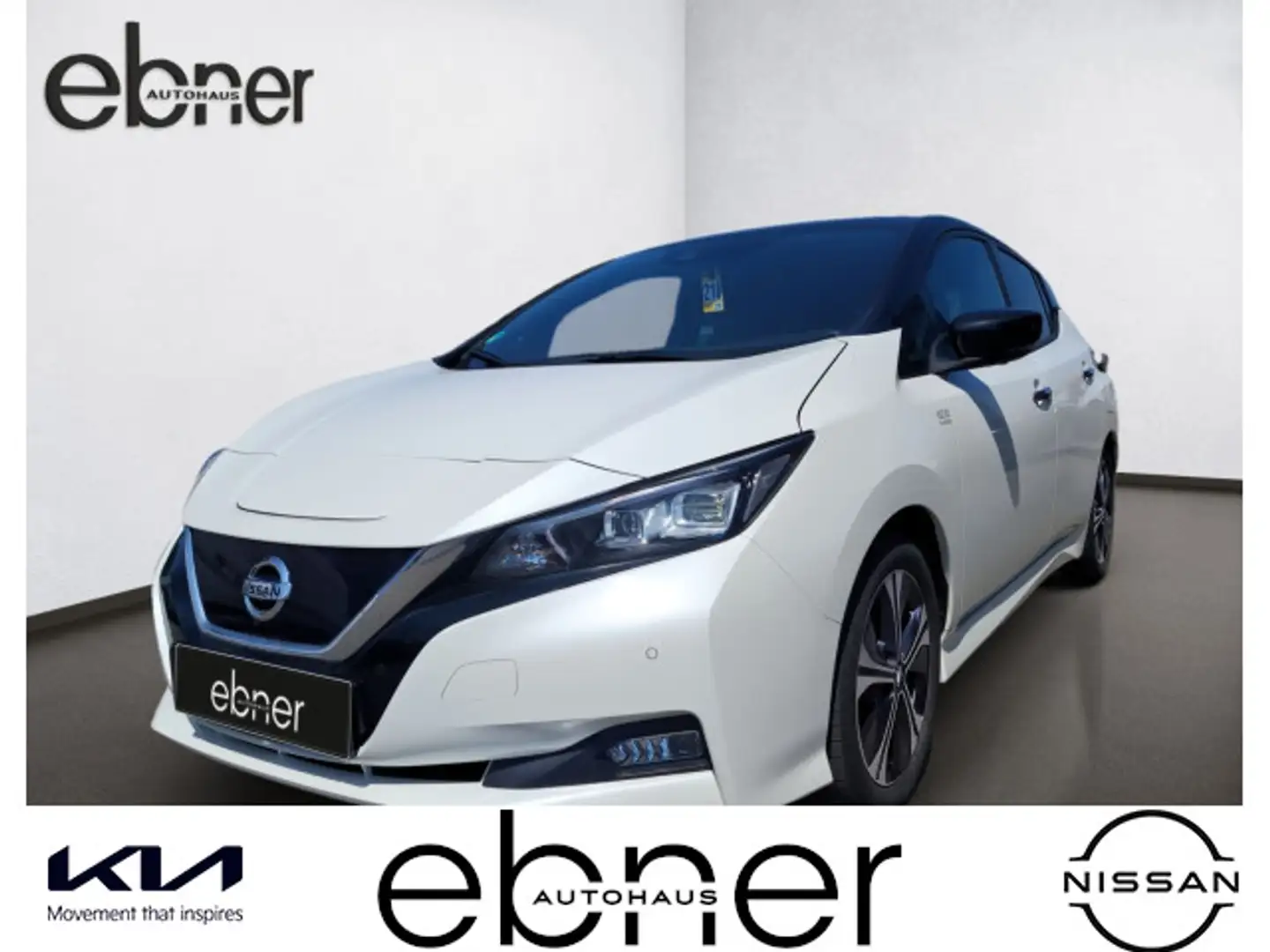 Nissan Leaf Tekna | 360° | Navi | LED | Leder | Bose Wit - 1