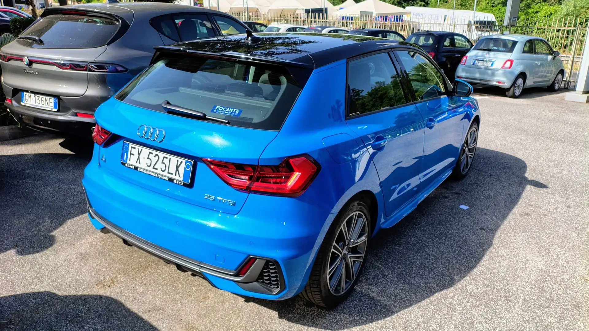 Audi A1 SPB 25 TFSI S line edition Синій - 2
