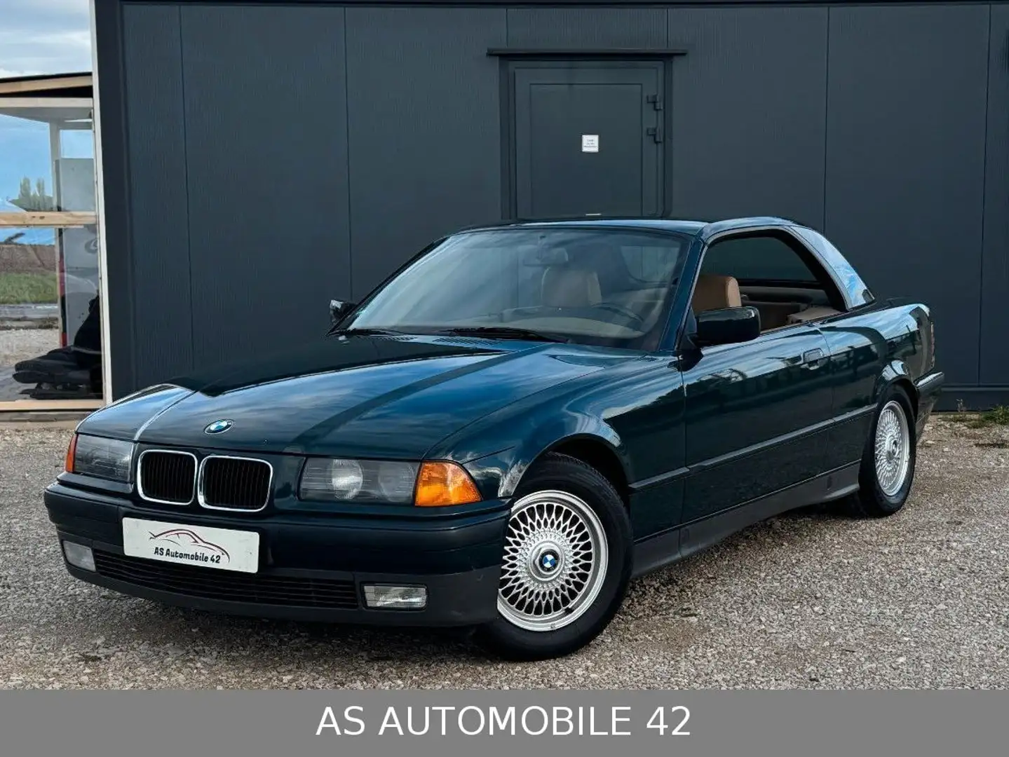BMW 325 i E36 Cabrio *H-KENNZ.*HARDTOP*KLIMA*BC*SHZ* Vert - 1