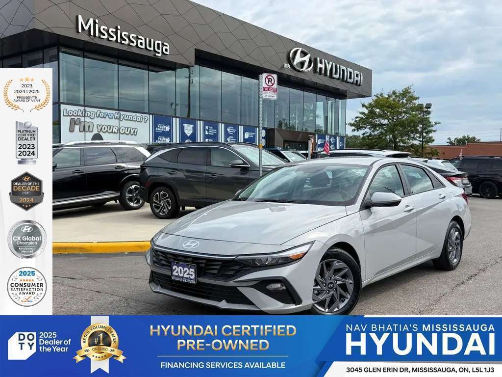 Gray 2025 Hyundai Elantra Sedan  Automatic