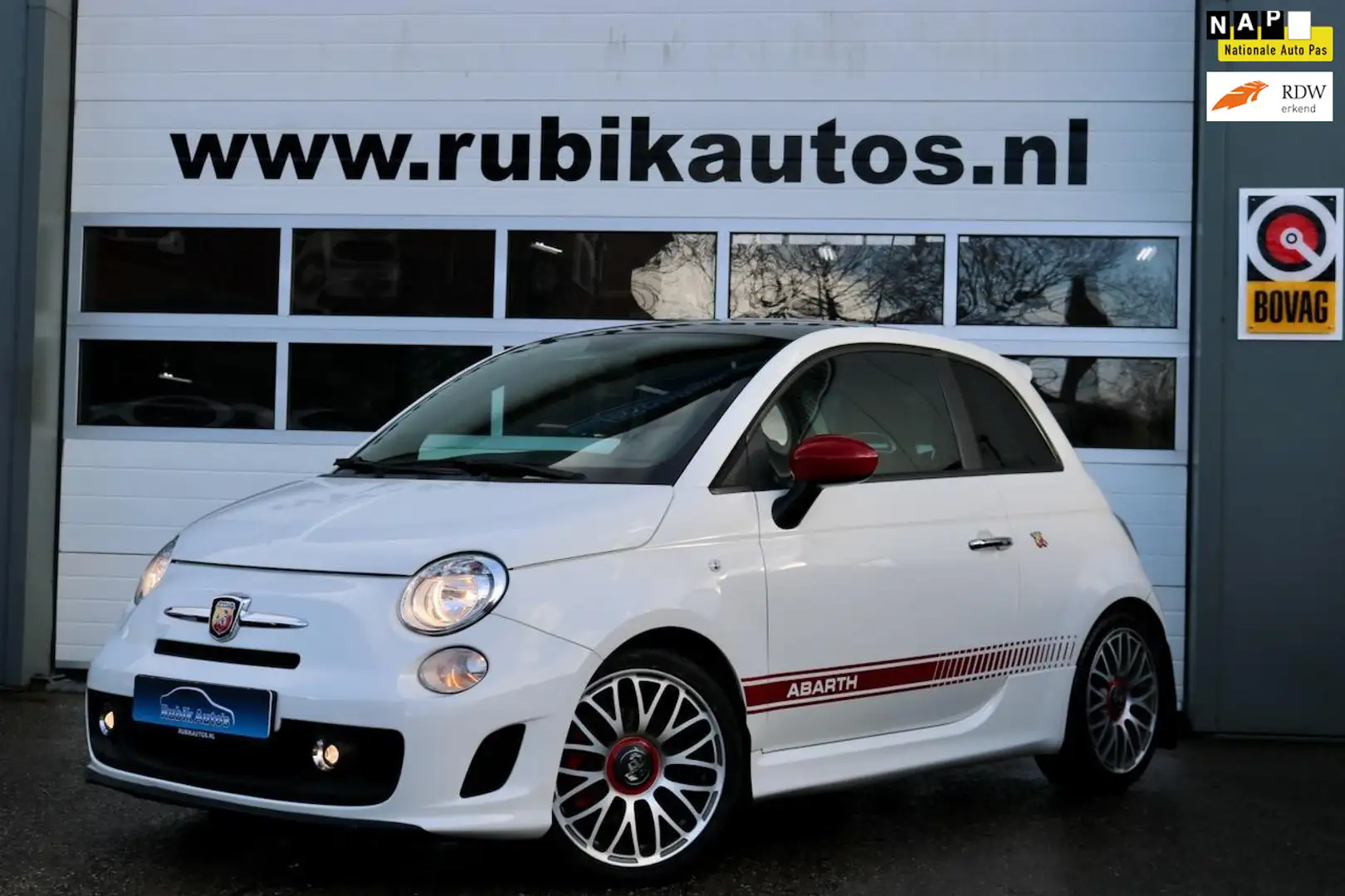Fiat 500 Abarth 1.4-16V Abarth|180 PK|IN NIEUW STAAT ! Wit - 1