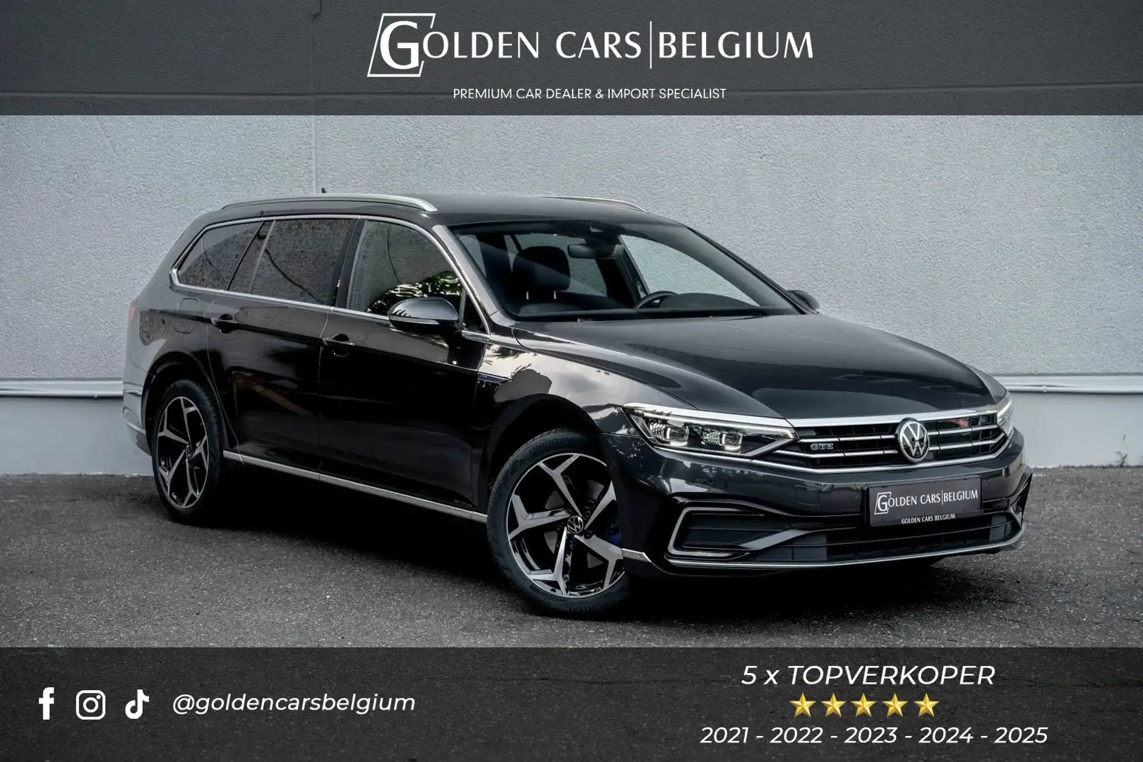 Volkswagen Passat Variant GTE LED/VIRTUAL/DISCOVERPRO/ACC/DAB/CARPLAY/360 Gris - 1