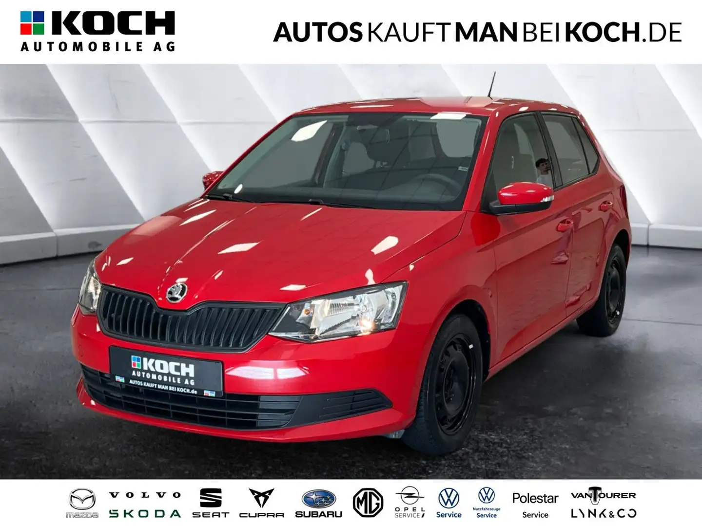 Skoda Fabia 1.0 MPI Cool Plus Klima el. Fenster Rouge - 1