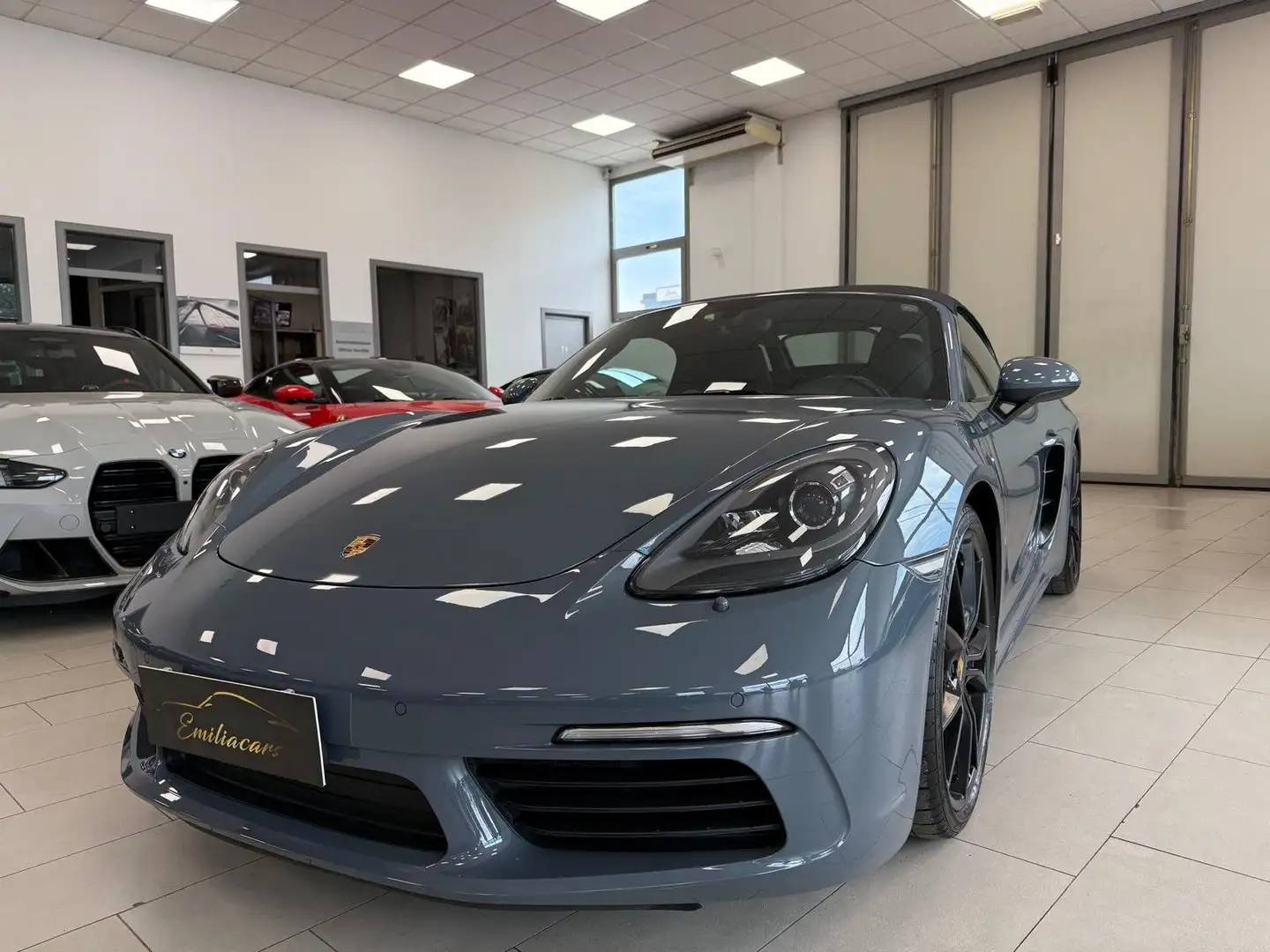 Porsche 718 Boxster S 2.5 Turbo 349Cv PDK 20"SportChrono Grigio - 2