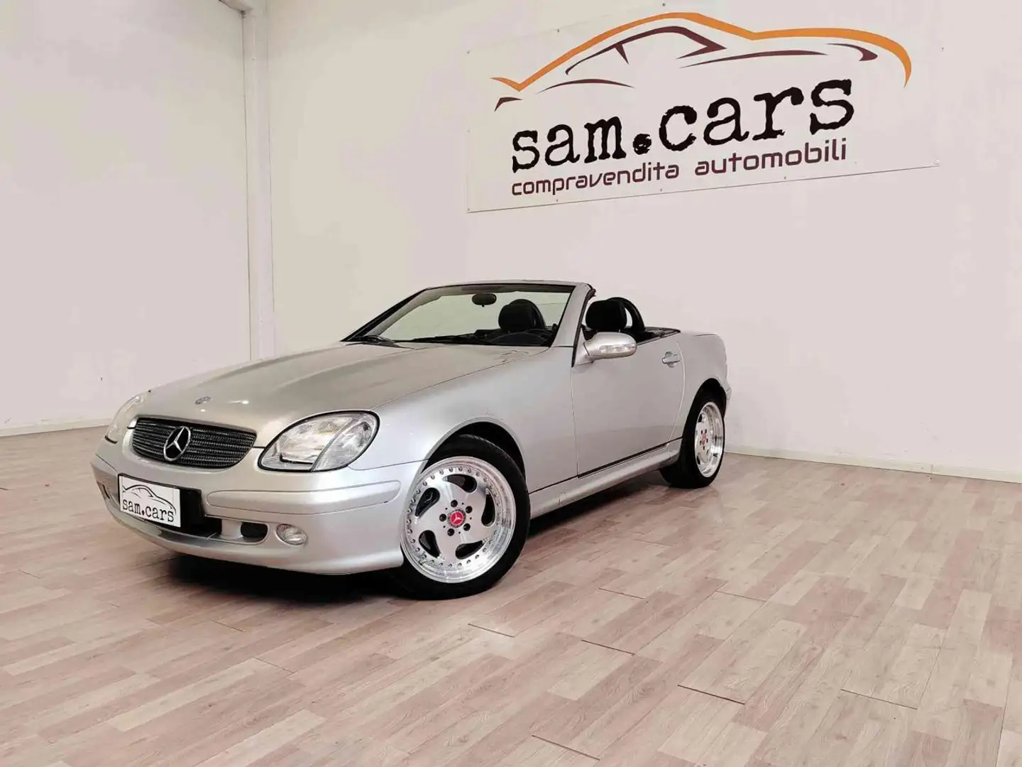 Mercedes-Benz SLK 320 ISCRITTA ASI Silber - 1