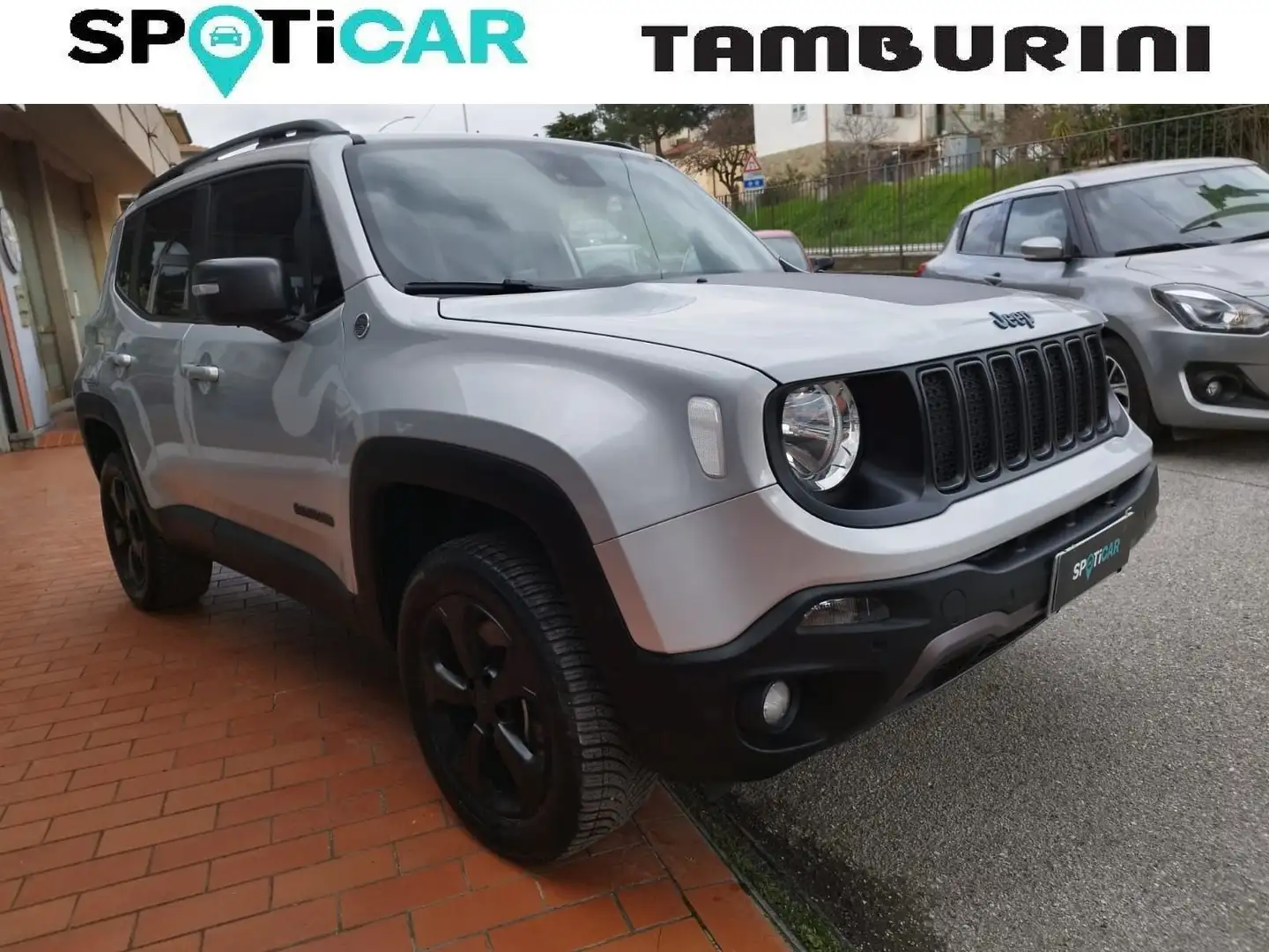 Jeep Renegade 1.3 T4 240CV PHEV 4xe AT6 Trailhawk Argento - 1