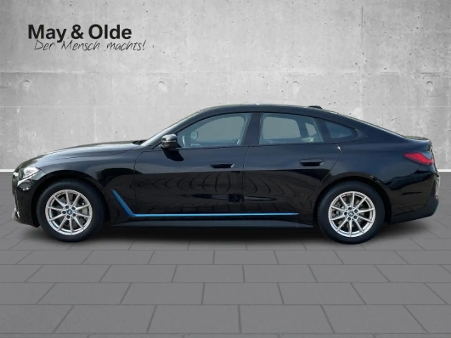BMW i4 eDrive40 Gran Coupe Leder LED SHZ PDC Klimaaut Nero - 2