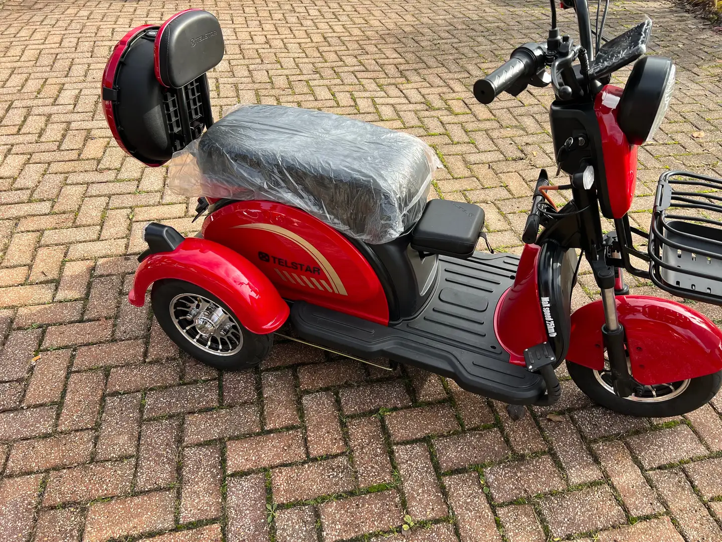 Sonstige Marken Elektro-Dreirad 2+1 Rot - 2