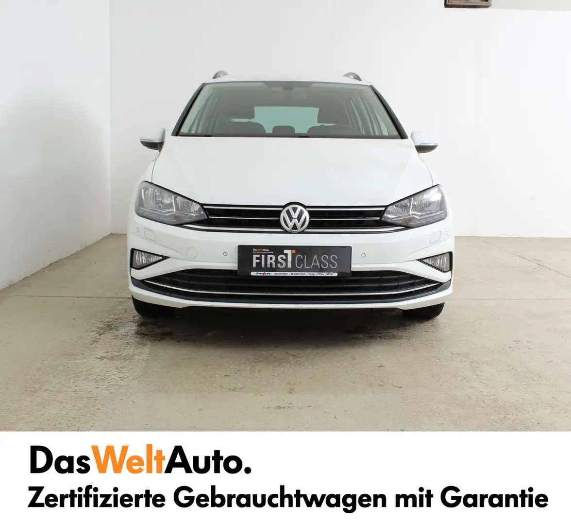 Volkswagen Golf Sportsvan Comfortline TSI Weiß - 2