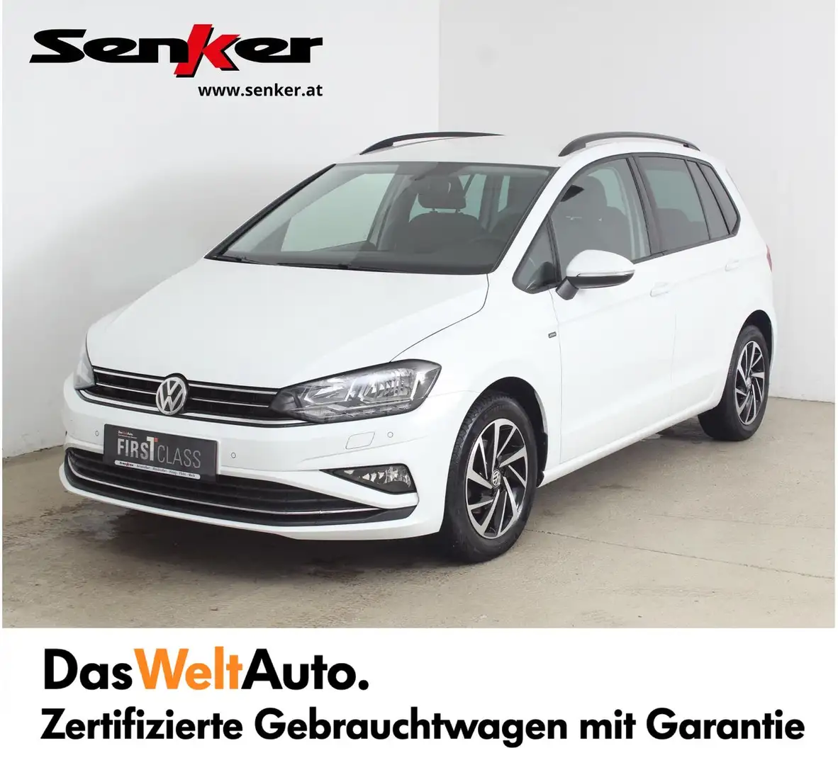 Volkswagen Golf Sportsvan Comfortline TSI Weiß - 1