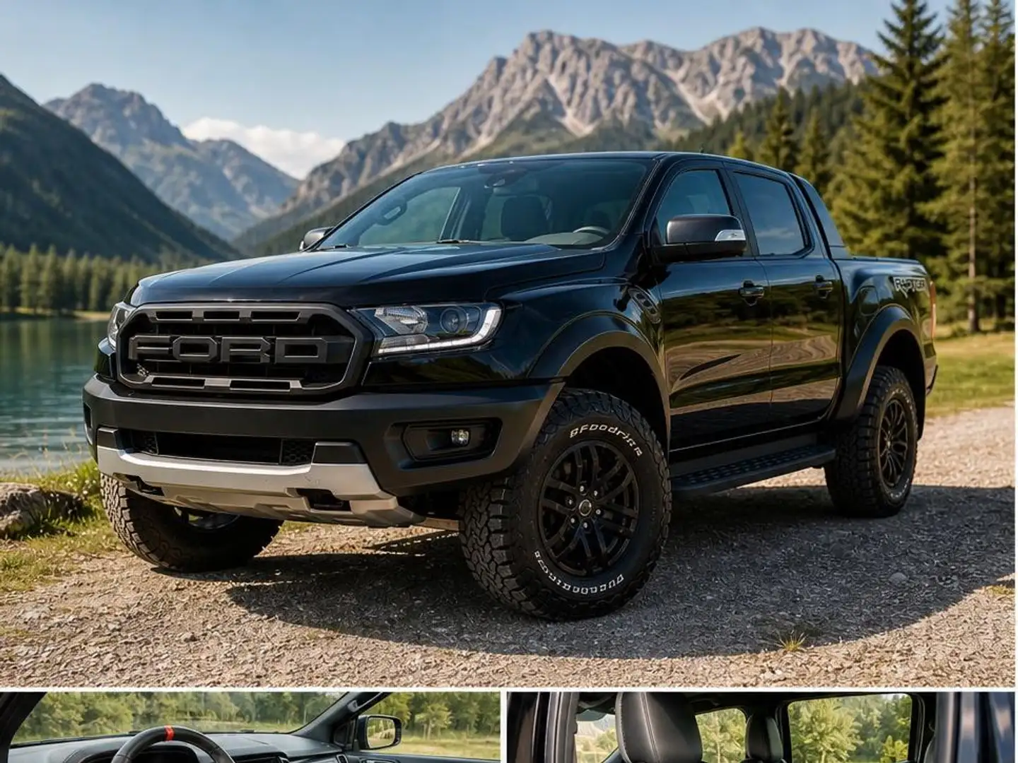 Ford Ranger Raptor Schwarz - 1