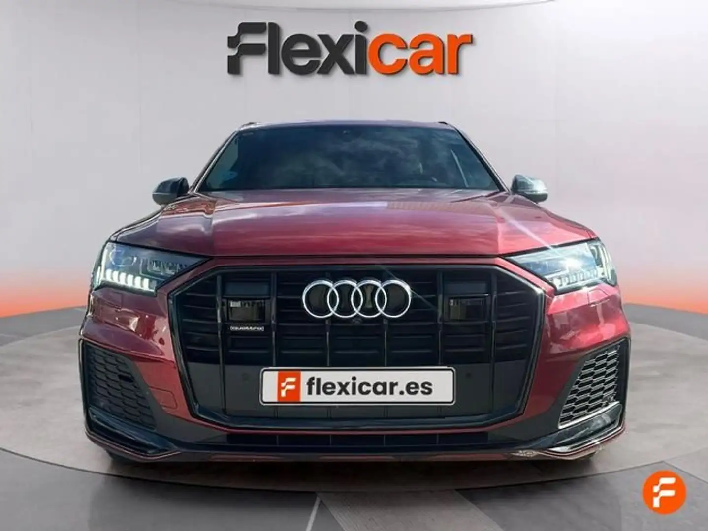 Audi Q7 Black line 50 TDI 210kW (286CV) q. tip. Rojo - 2