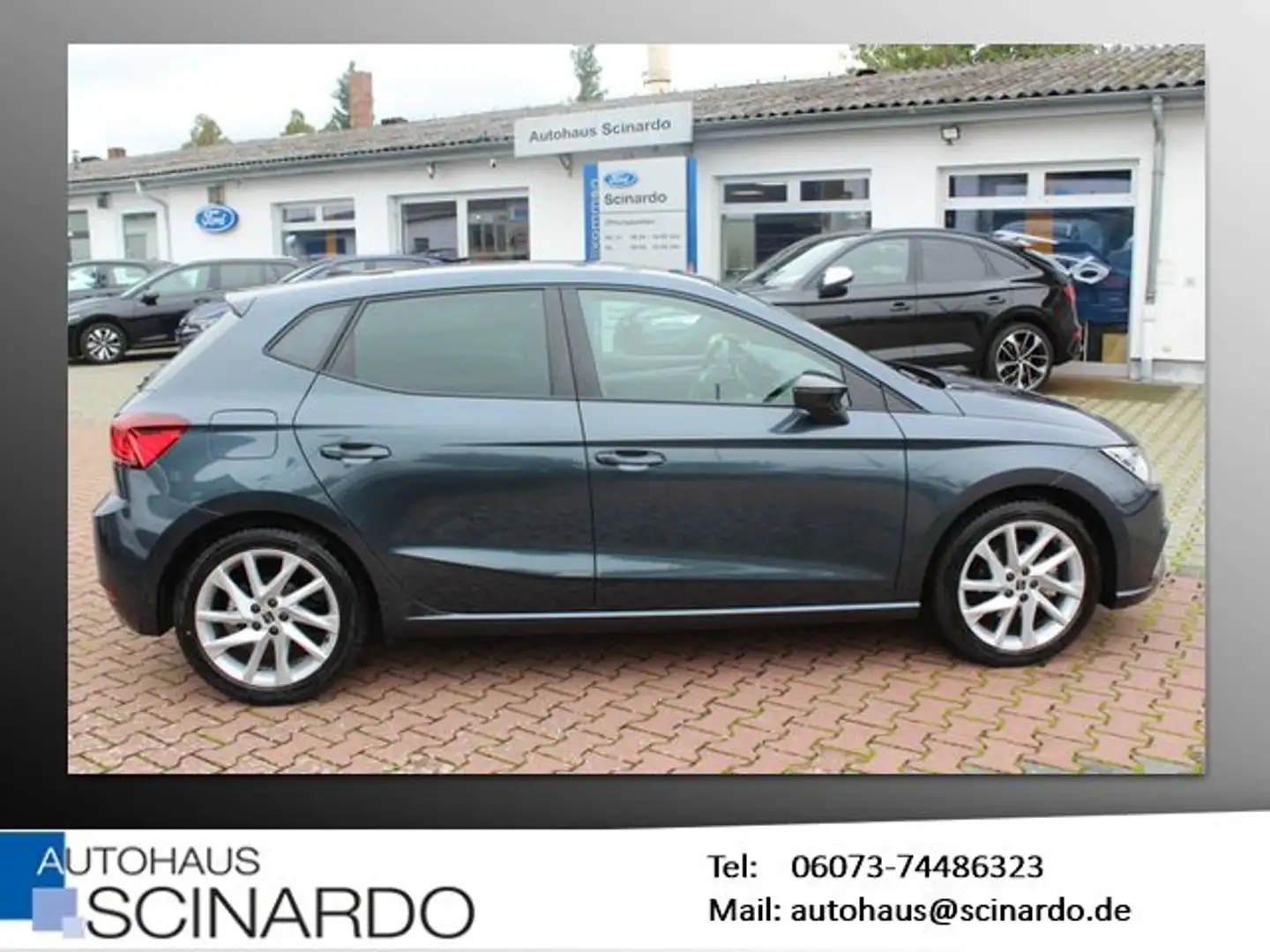SEAT Ibiza 1.0 TSI FR *NAVI*RFK*VIRTUAL*ACC*LED*SHZ* Grau - 2