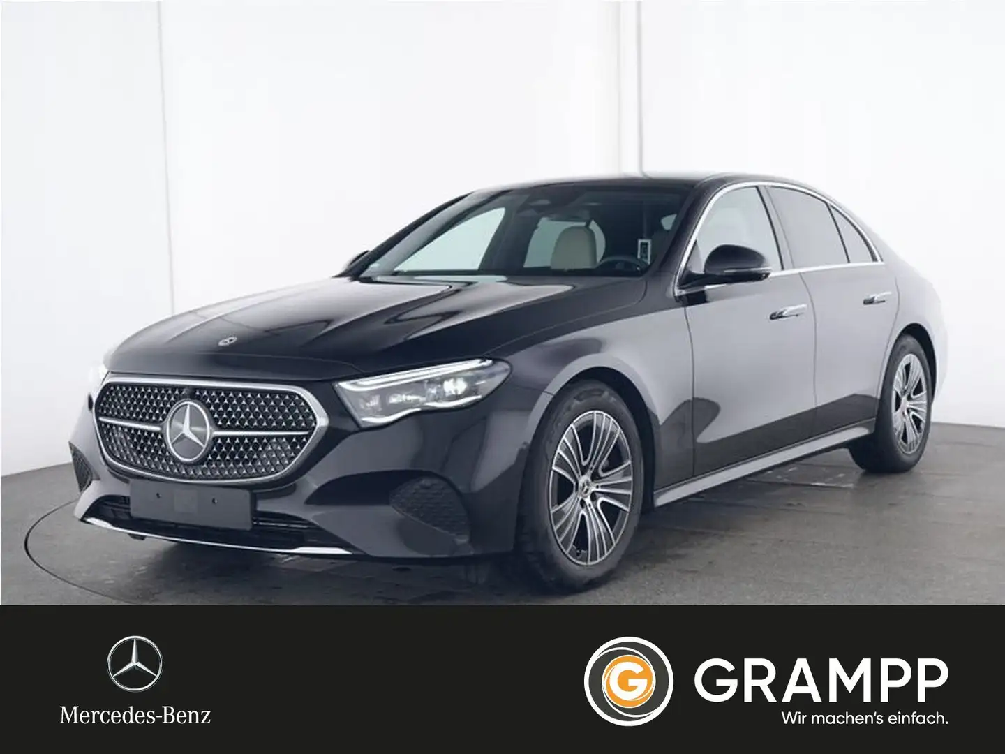 Mercedes-Benz E 220 d Avantgarde AdvancedPlus/Pano/AHK/Burm4D Schwarz - 1
