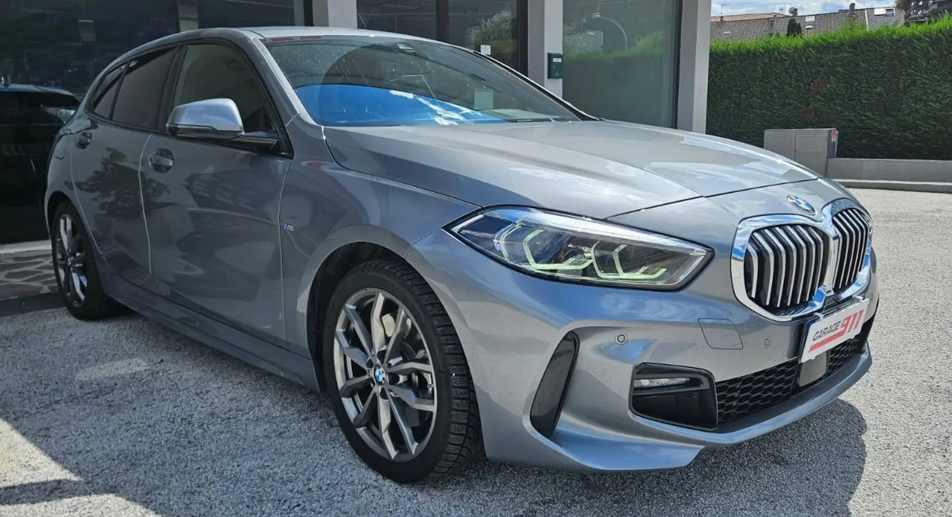 BMW 120 120d xdrive M sport auto LED 18 NAVI ACC Grigio - 1