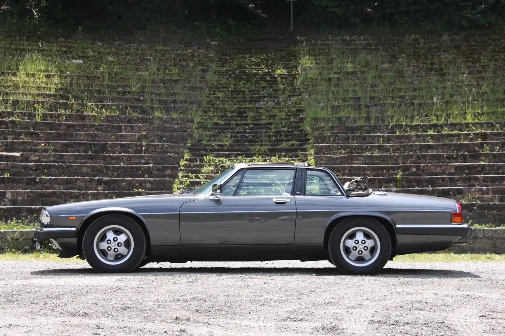 Jaguar XJSC XJ-SC 5.3 H.E. Targa 2 Jahre Garantie Gris - 2