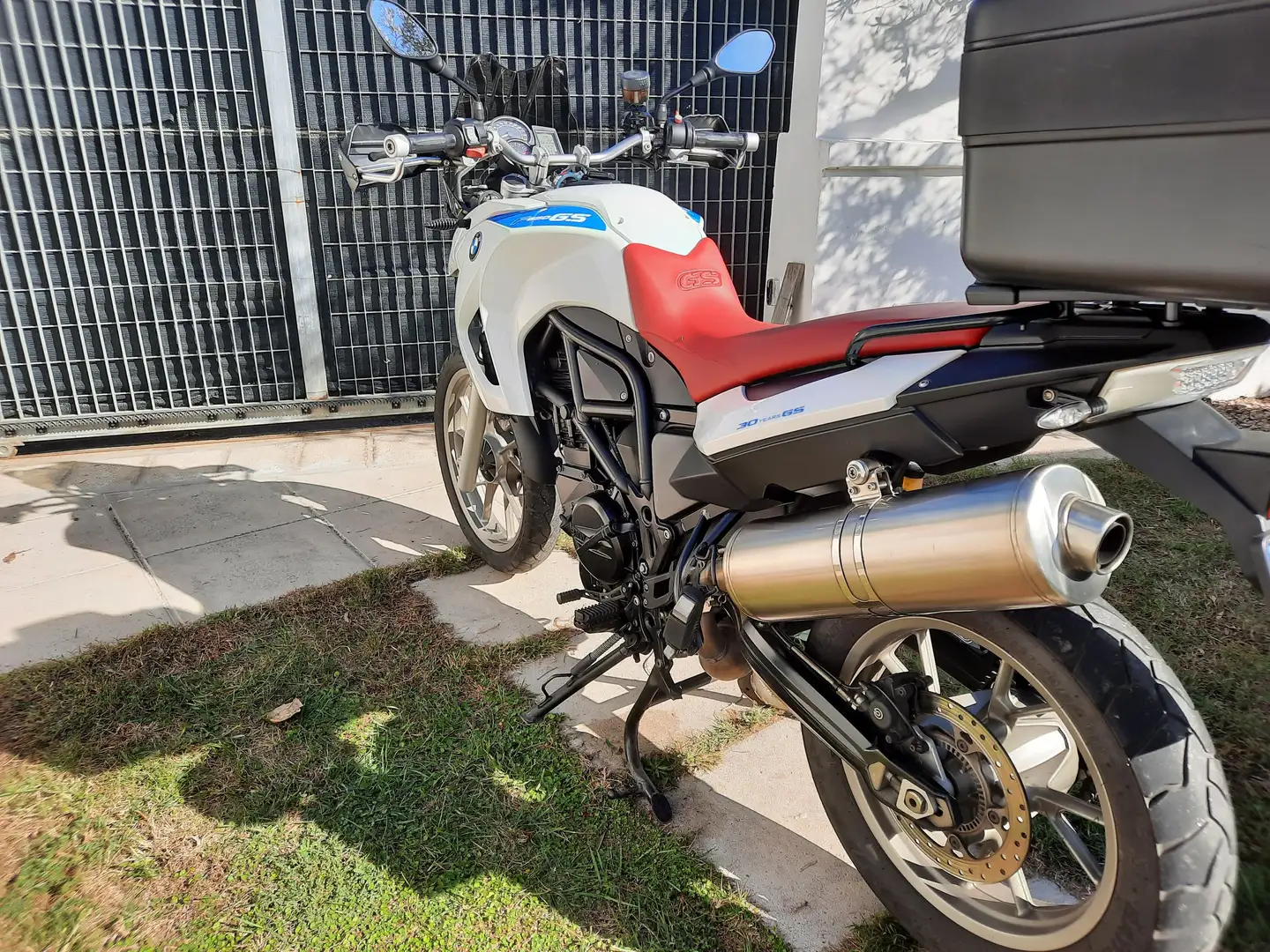 BMW F 650 GS Bílá - 1