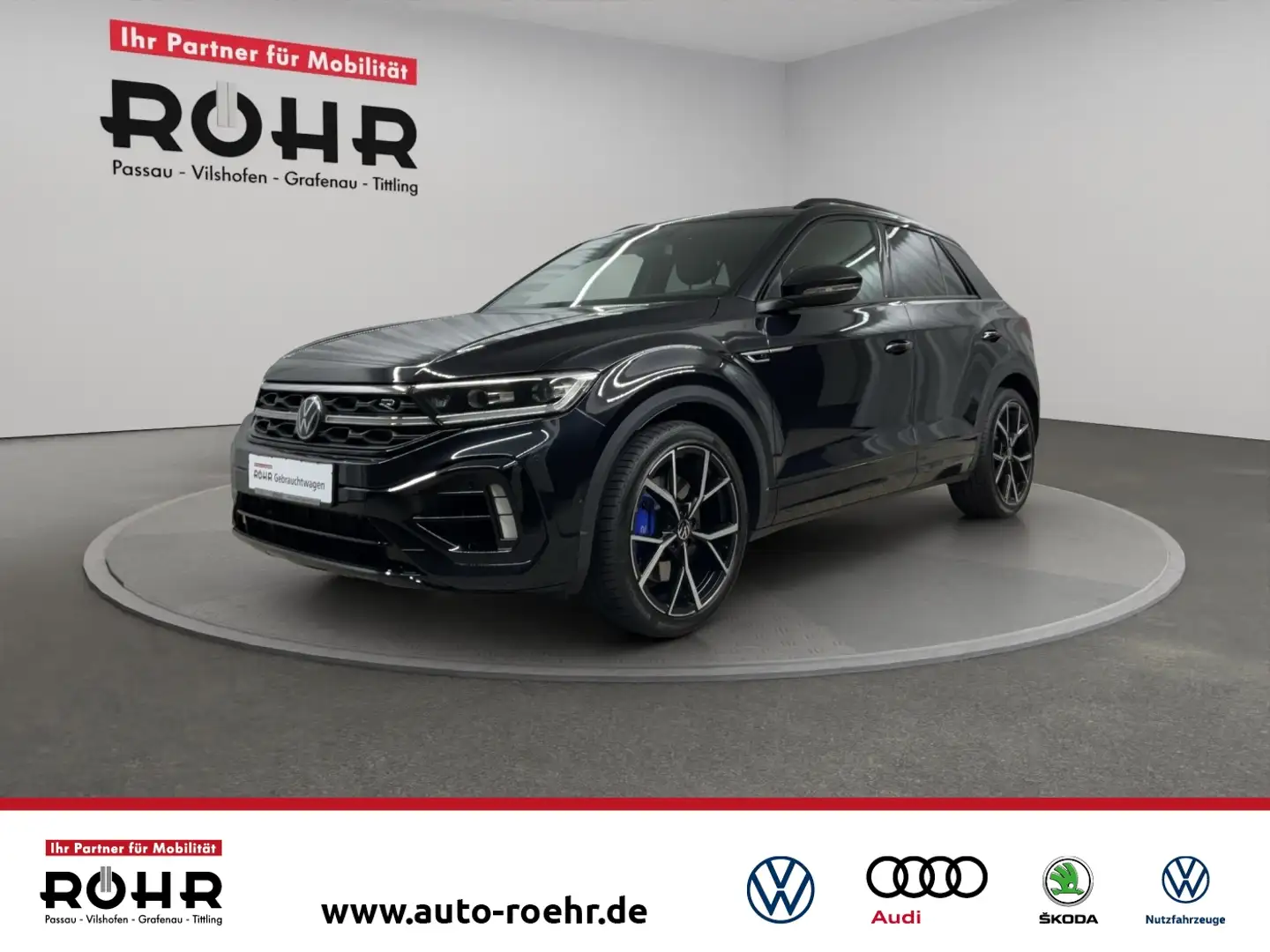 Volkswagen T-Roc R (Navi.Matrix.PANO.Sitzheizung) 2.0 TSI 4M DSG Noir - 1