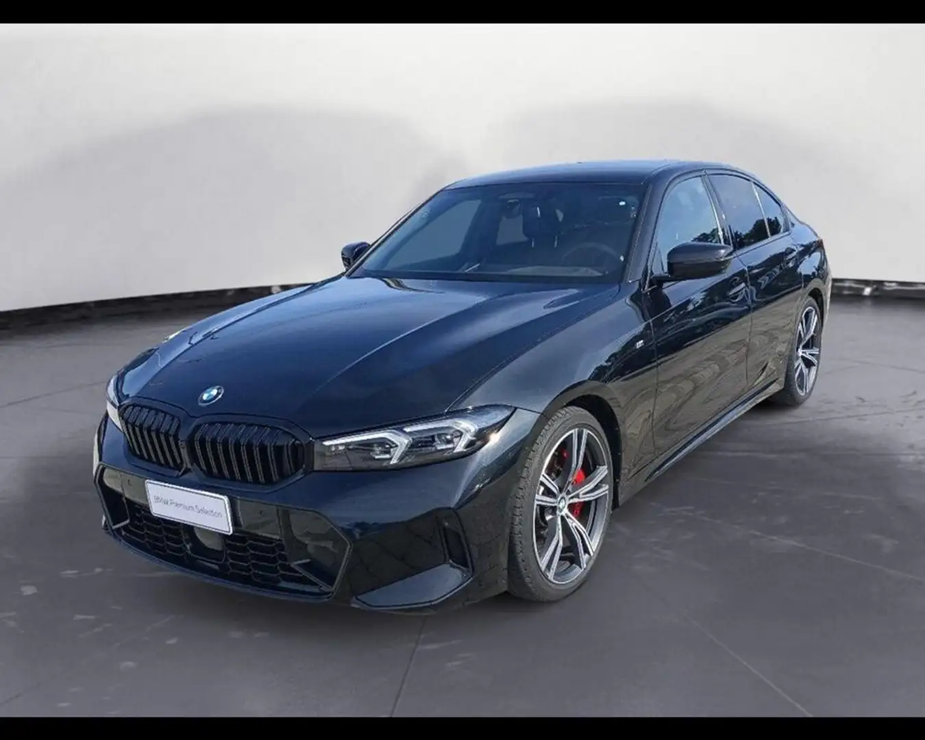 BMW 320 d mhev 48V Msport auto Nero - 1