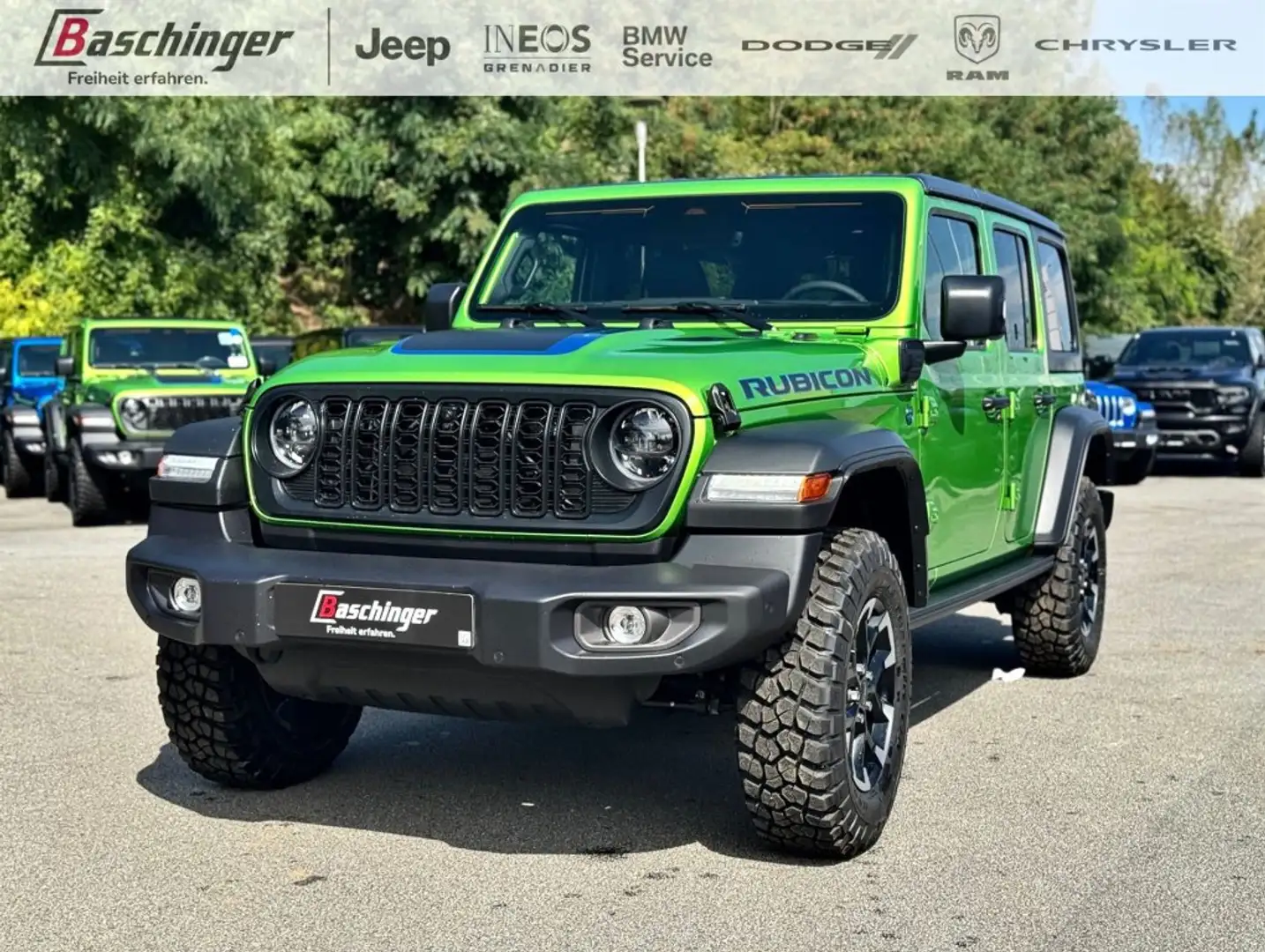Jeep Wrangler Rubicon PHEV 380 PS 4xe Grün - 1