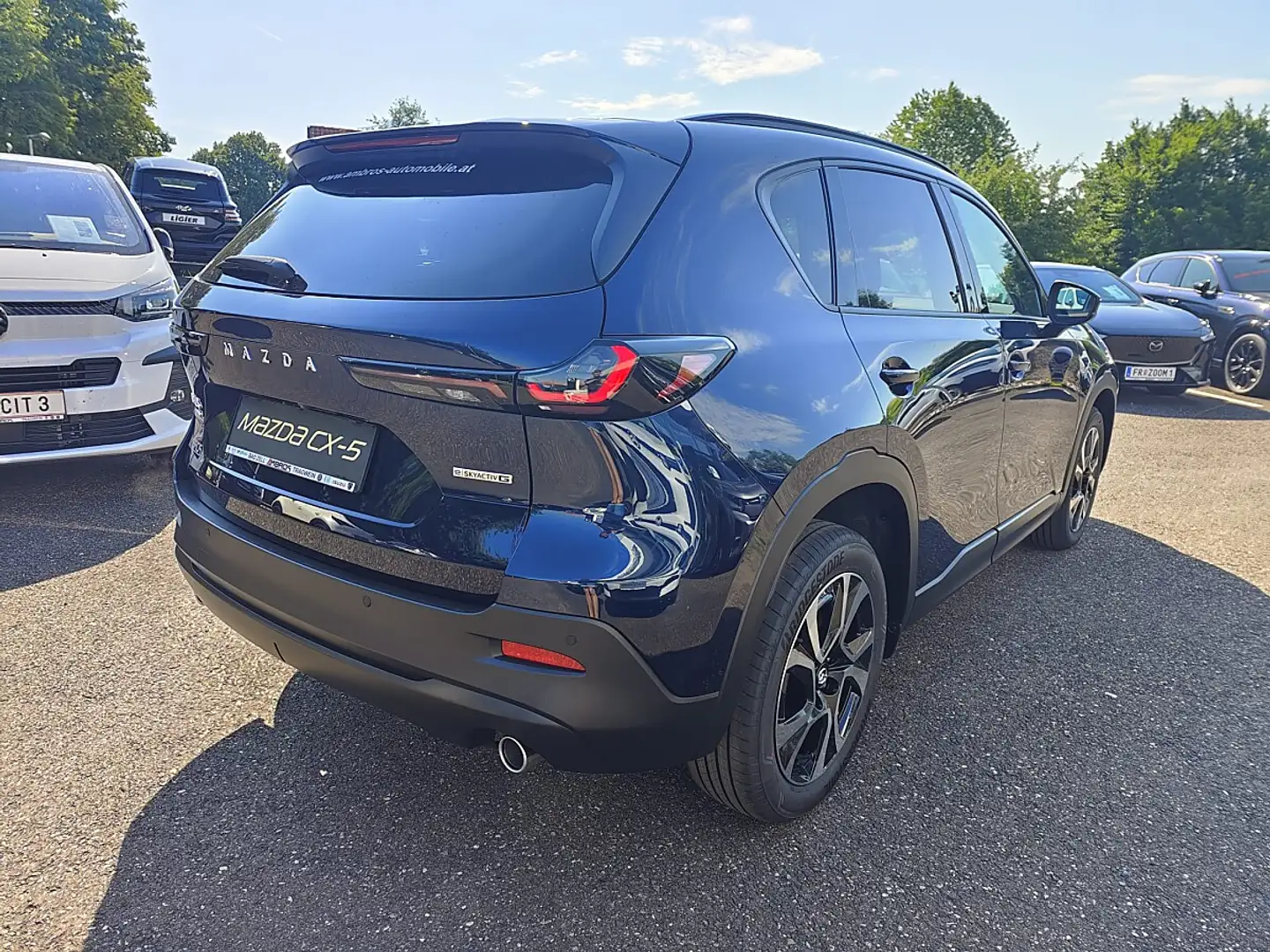 Mazda CX-5 e-Skyactiv G141 MHEV AWD Allrad Centre-Line Aut... Blau - 2