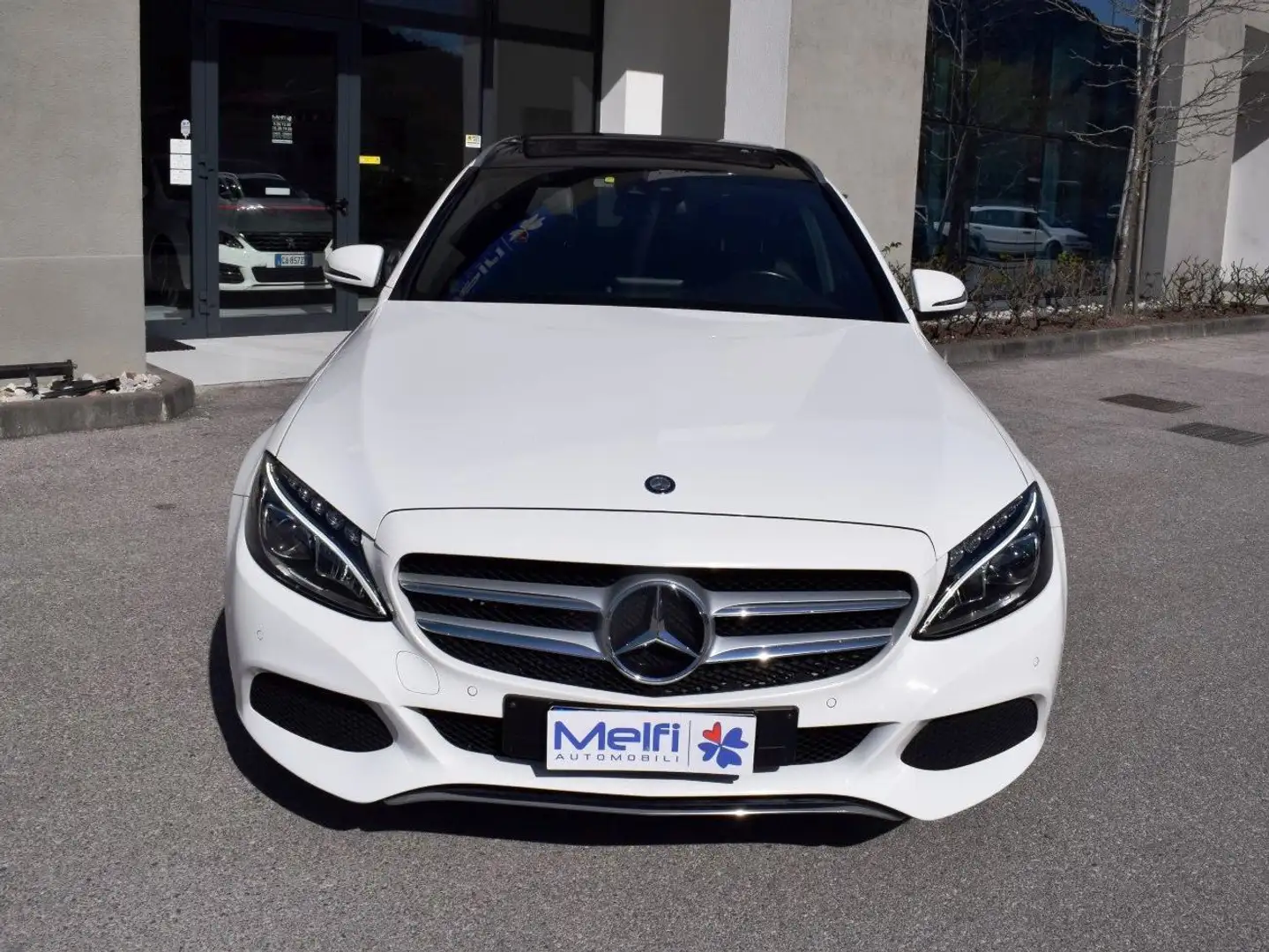 Mercedes-Benz C 220 CDI 170cv 4MATIC Premium SW 9M Bianco - 2