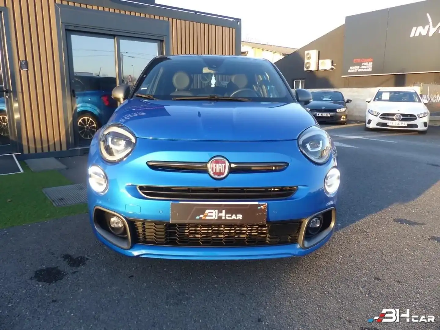 Fiat 500X 1.6 MJT 120 SPORT 4X2 Bleu - 2