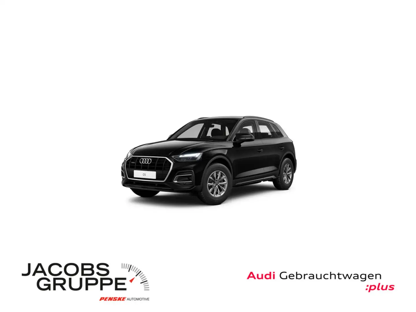 Audi Q5 40 TDI quattro S-tronic AHK, LED, Einparkh Schwarz - 1