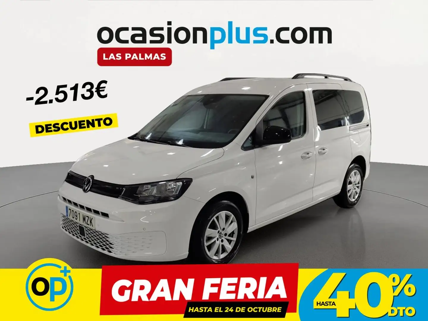 Volkswagen Caddy Maxi 2.0TDI Origin 75KW Blanco - 1
