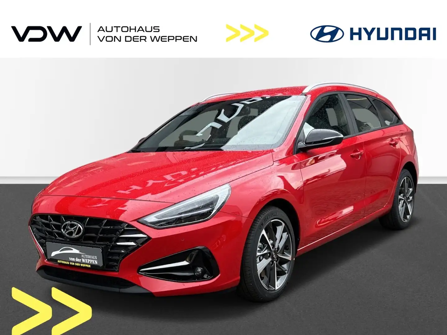 Hyundai i30 Kombi*Connect & Go*NAVI*LED*RÜCKFAHRKAMERA Klima Rojo - 1