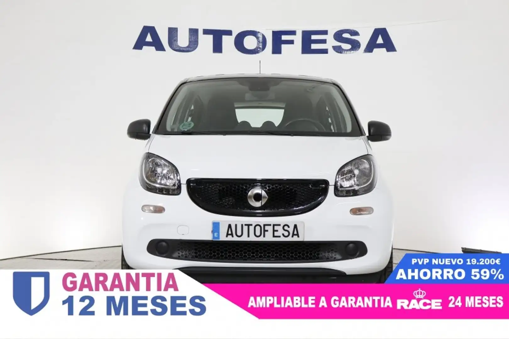 smart forFour 0.9 90CV PASSION 5P # BLUETOOTH Blanco - 2