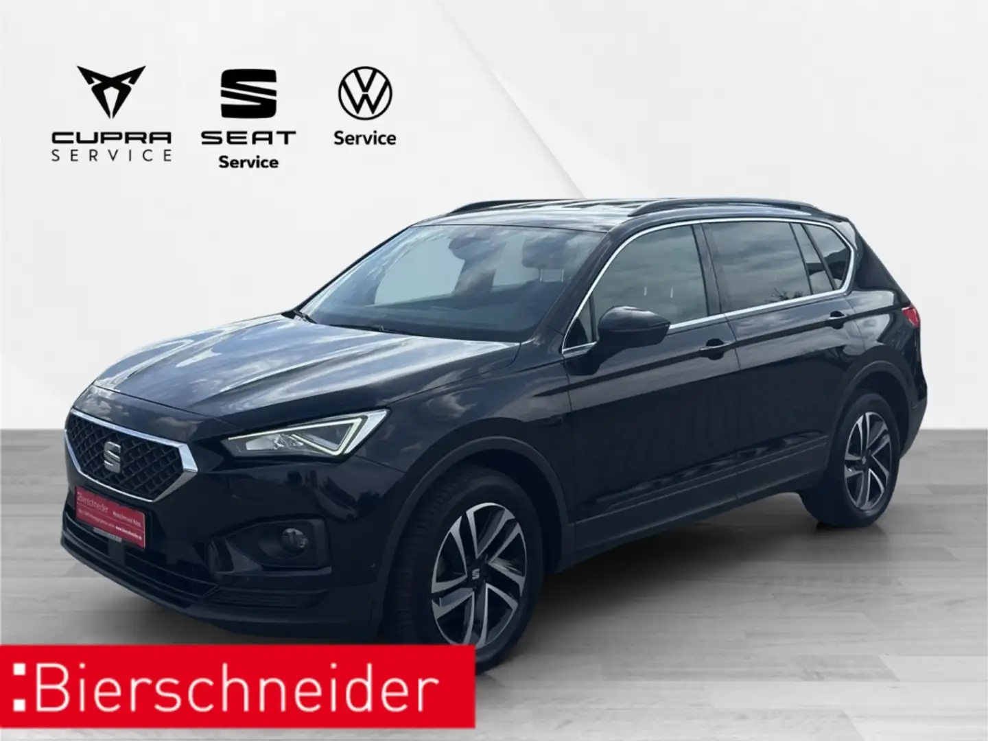 SEAT Tarraco 2.0 TDI DSG Style 18 7-S. AHK LED Navi WP Schwarz - 1