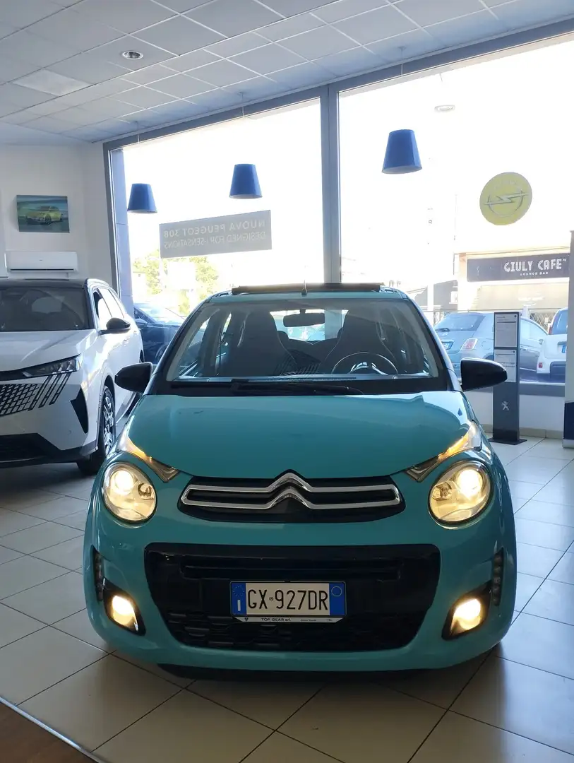 Citroen C1 C1 Airscape 5p 1.2 puretech Shine Cabrio Verde - 2